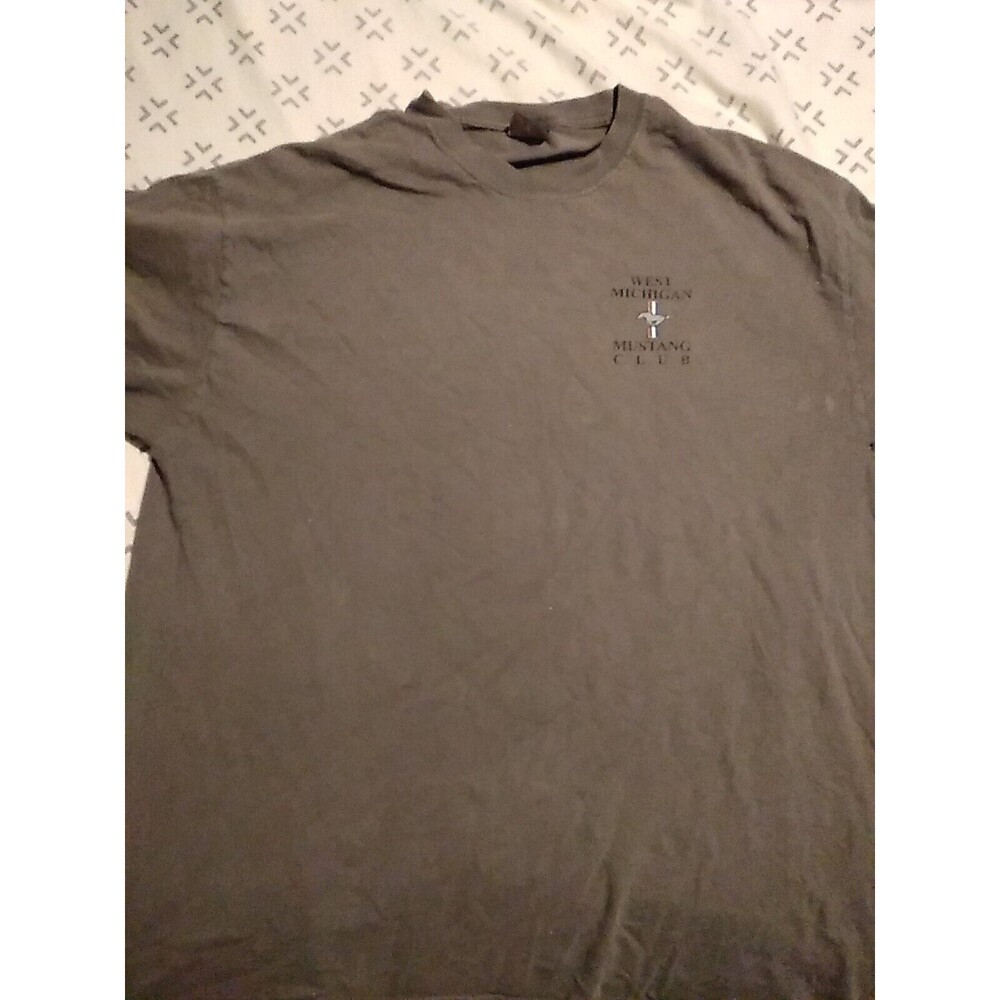 Vtg West Michigan Mustang Club Tee Sz L